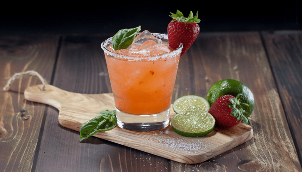 Strawberry Basil Margarita