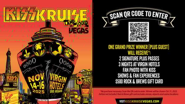 Win the Ultimate KISS Kruise Experience! - American Food & Live