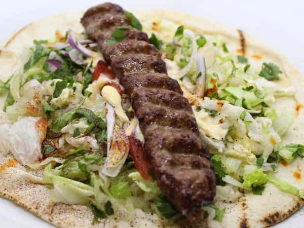 Beef Luleh Kebab Wrap