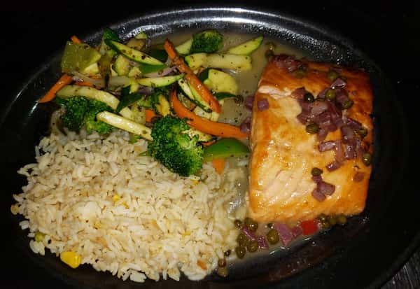 Salmon a la Navarra