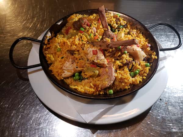 Paella Catalana (Allow 20 minutes)