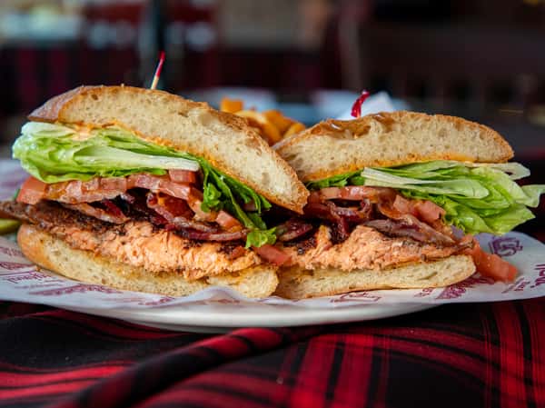 salmon sandwich