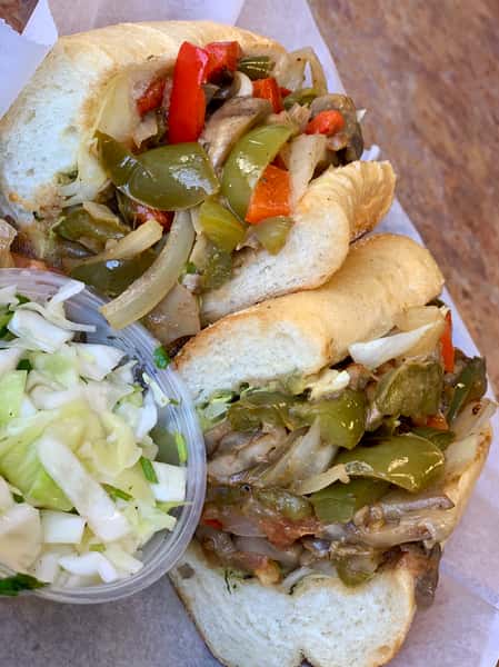 Veggie Lover's "Cheesesteak"