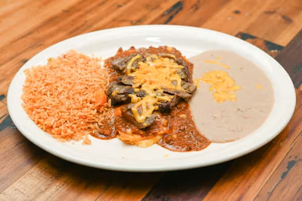 #6 Enchiladas Tejanas