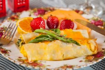Veggie Crepes