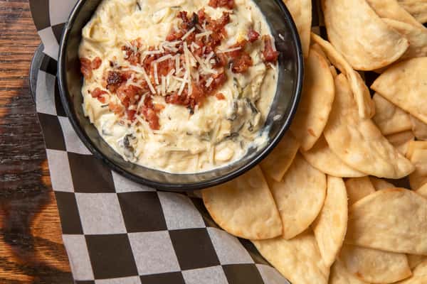 Bacon, Spinach & Artichoke Dip