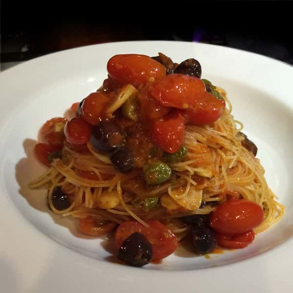 Capellini Puttanesca
