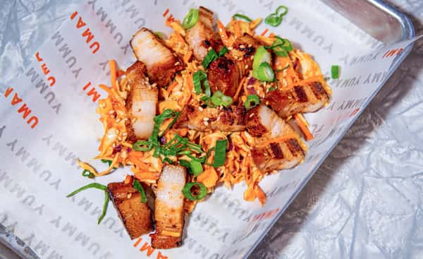 Korean Pork Belly Slaw