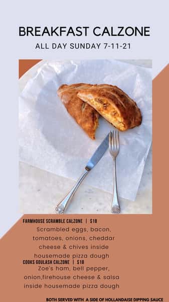 Breakfast Calzone
