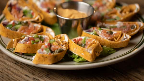 Smoked Salmon Pinwheel