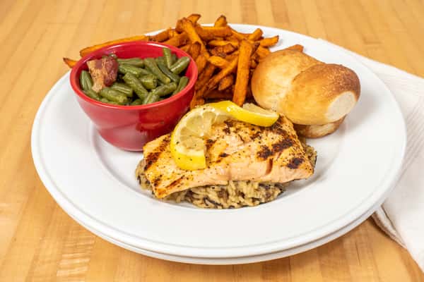 Salmon dinner