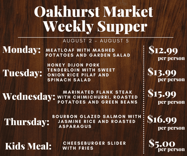 specials this week