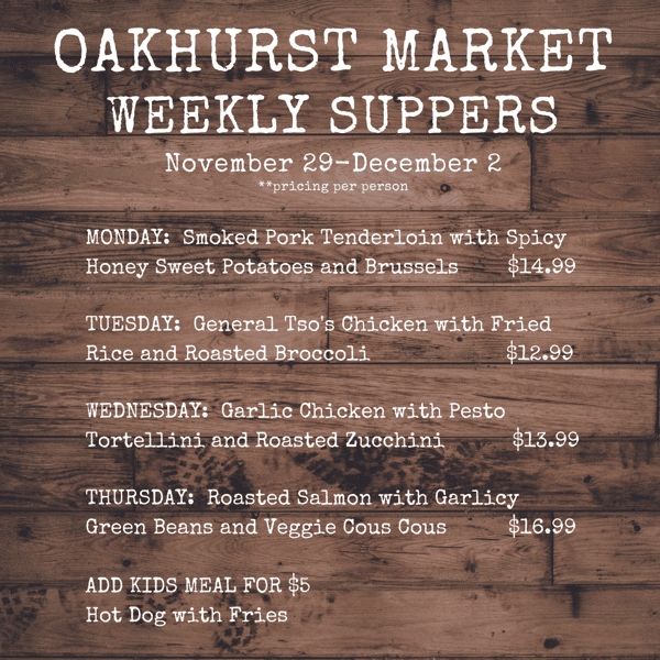 specials this week