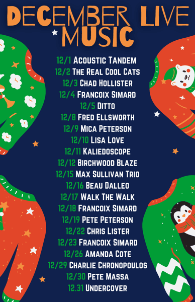 December Live Music