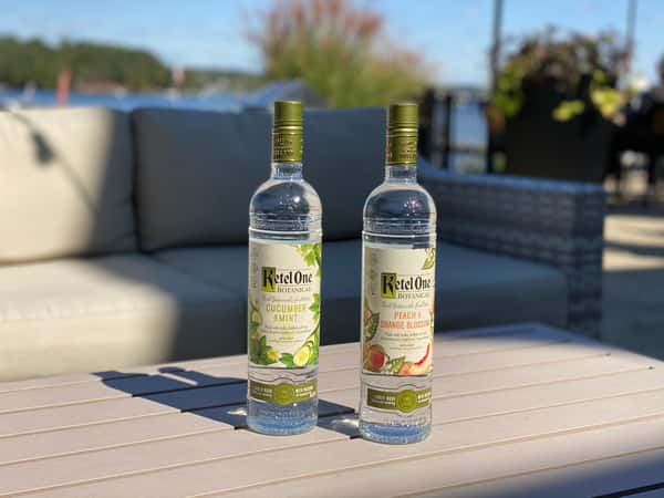 liquor bottles