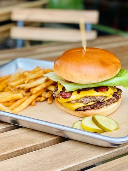 Mason Jar Burger