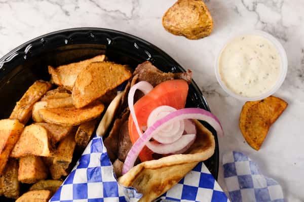 Gyro Wrap Meal