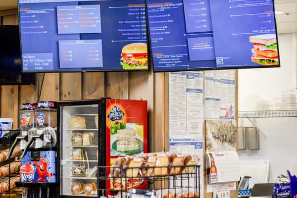 Harmony Korner interior menu