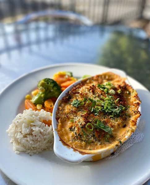 Creamy Baked Scallops