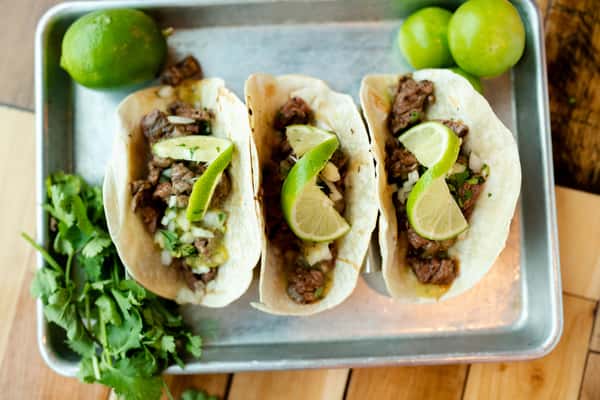 Word On The Street tacos