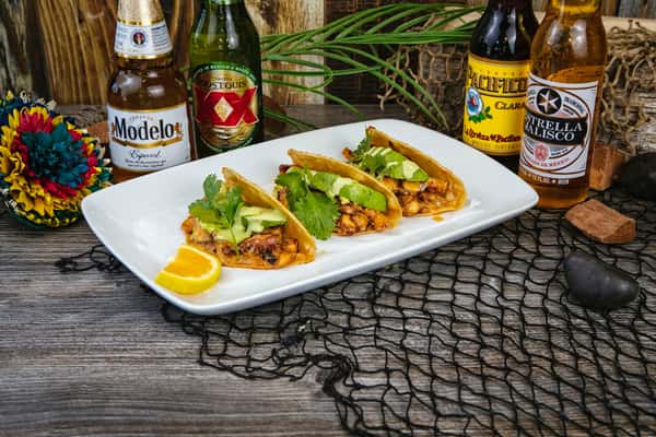 Tacos De Pulpo Zarandeados