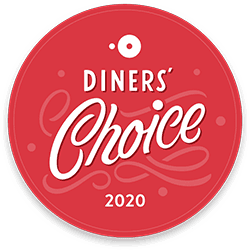2020 Opentable's Diner's Choice for "Hot Spot"