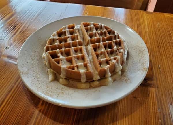 Cinnamon Roll Waffle