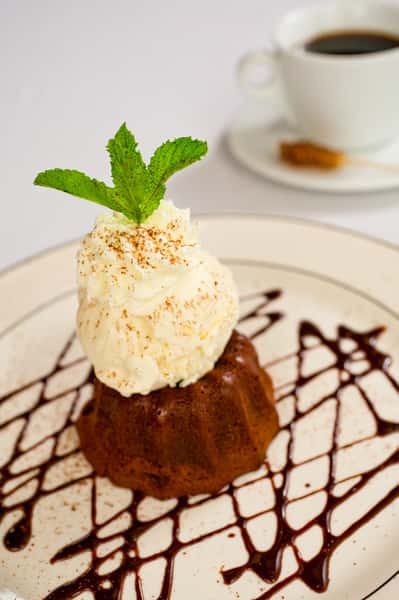 artistic dessert