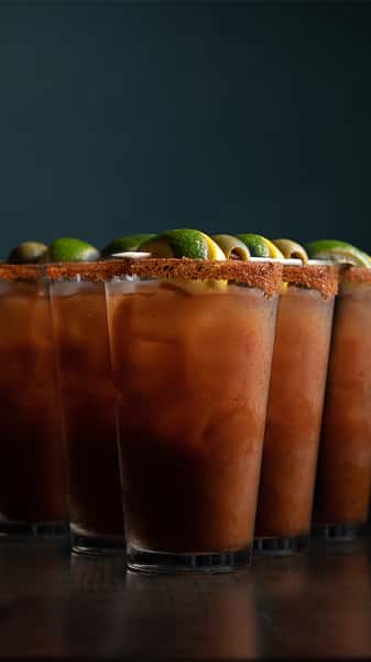 Bloody Lineup Drinks