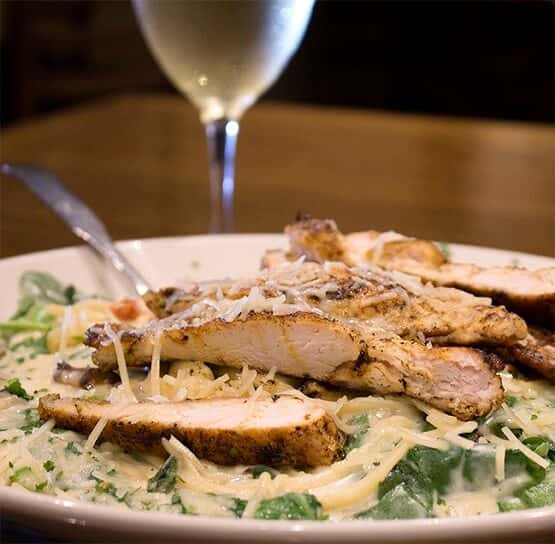 Blackened Chicken or Shrimp Pasta