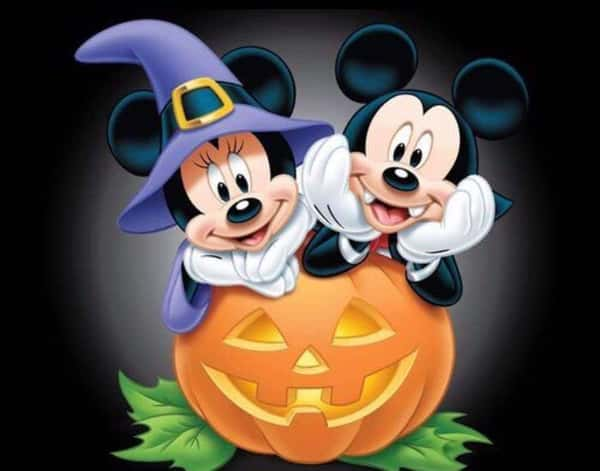 Micky authentic and mi nie halloween