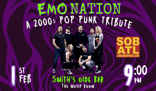 SOBATL Presents Emo Nation - A 2000s Pop-Punk Tribute at Smith's