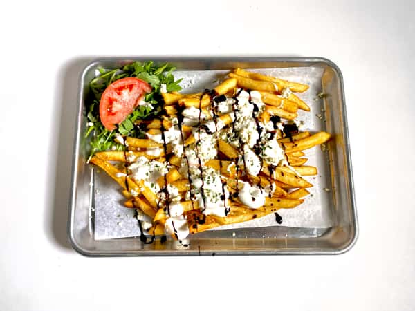 Black & Blue Loaded Fries