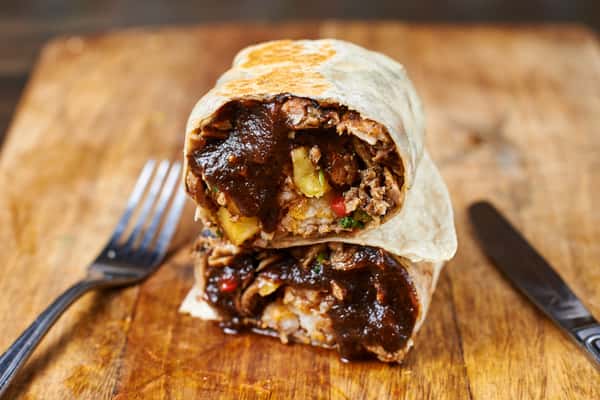 Jermell's Jerk Chicken Burrito