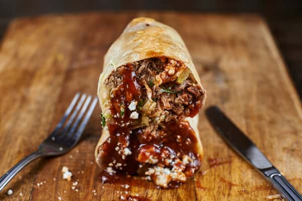 BBQ Pulled Pork Burrito