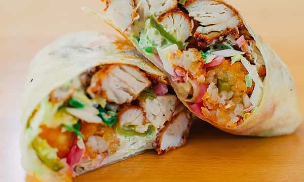 Dixie Crispy Chicken Burrito