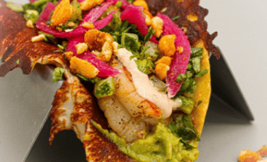Patagonian Shrimp Taco