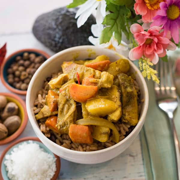 Chicken Coconut Curry Bowl