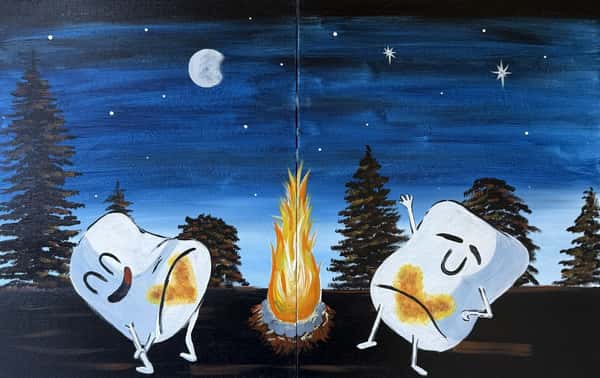 Couples Paint and Sip Night with Shey - Voodoo Brewing - Virginia