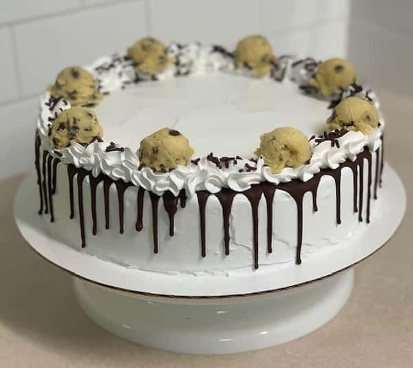 cookie dough cake