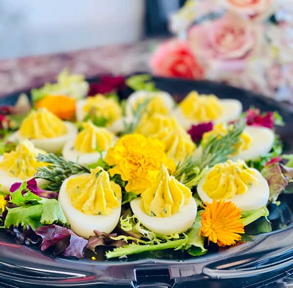 French Eggs Mimosa