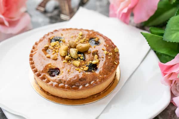 pistachio almond tart