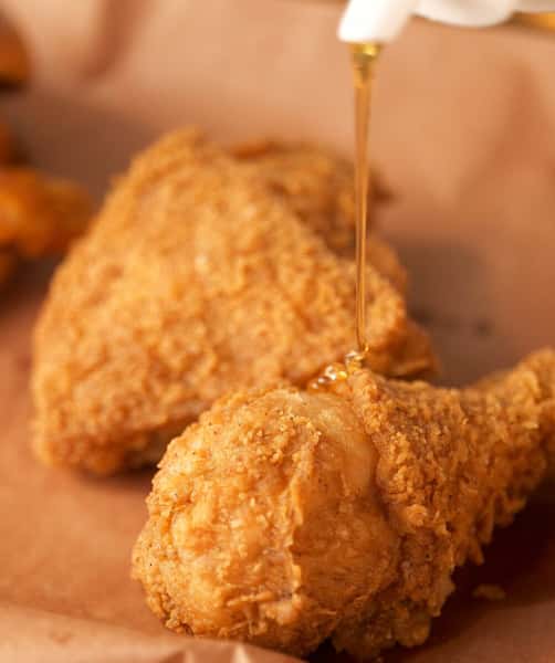 chicken and syrup