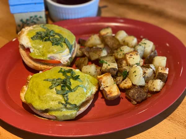 *Heirloom Tomato Benedict