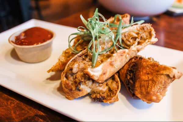 steak and cheese egg rolls