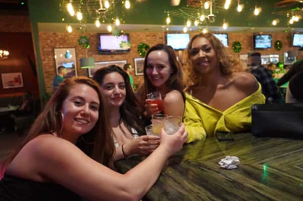 women at bar