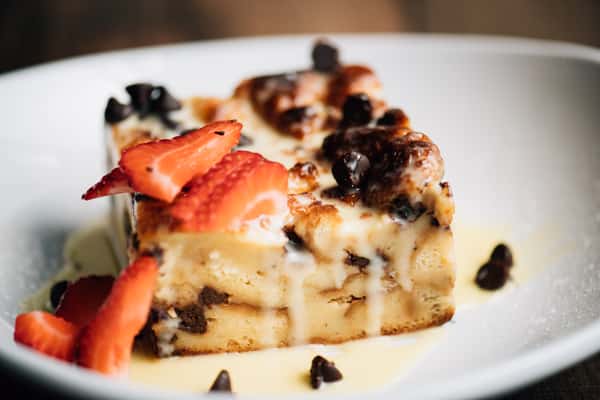 Chocolate Chip bread Pudding