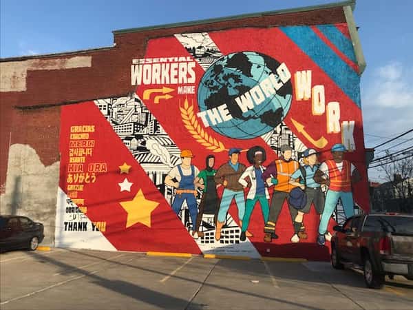 Mural at El Sabor Latin Kitchen