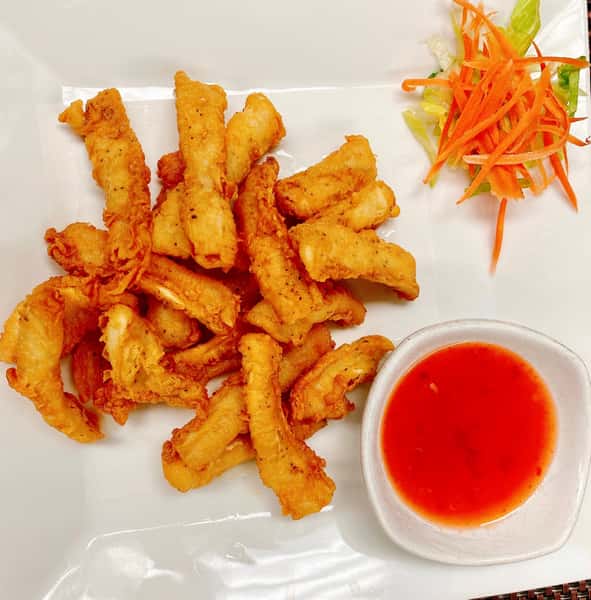 A2. Pla Meuk Tod ( Fried Calamari)