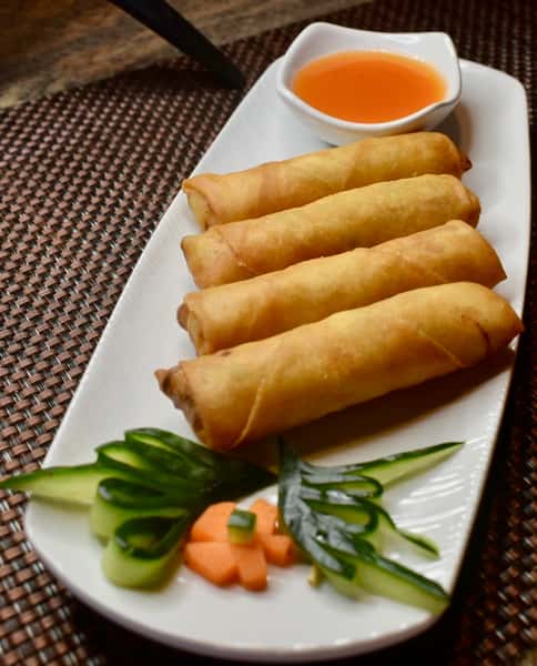 A4. Crispy Spring Rolls